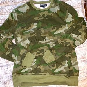 Camo fashion sweatshirt from J.Crew Mercantile